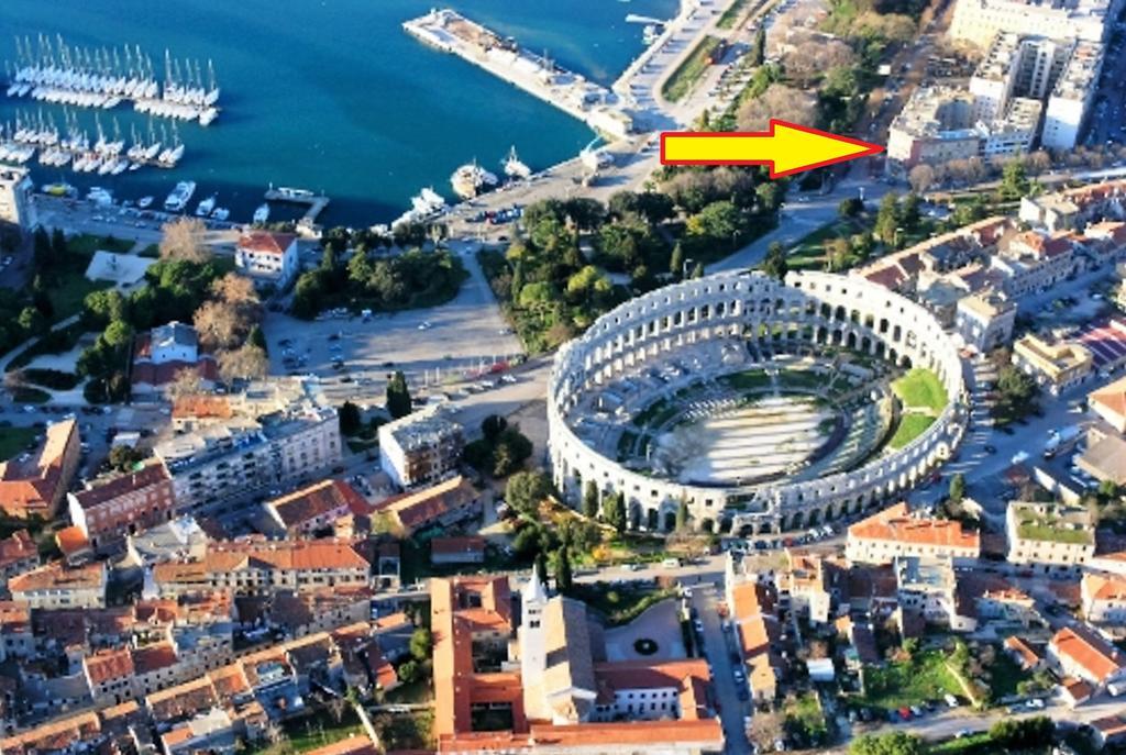 Amphitheater Apartment Póla Kültér fotó